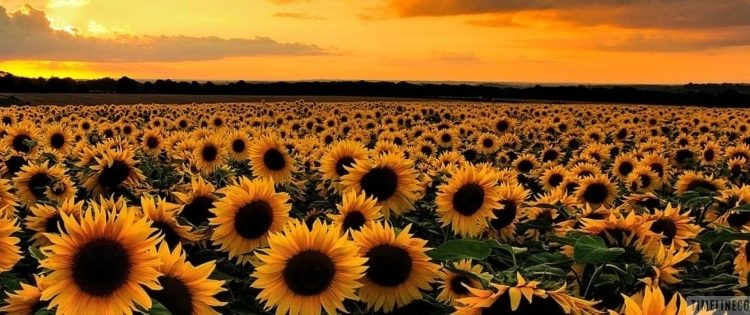sunflower-field-at-sunset-facebook-cover